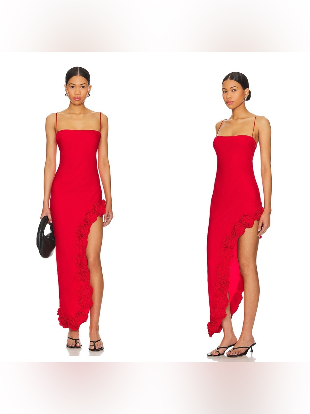 NWT Majorelle Montauk gown in red